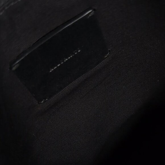 AllSaints Leather Bag Crossbody Shoulder Tote Taupe Pebbled Leather - Picture 4 of 9